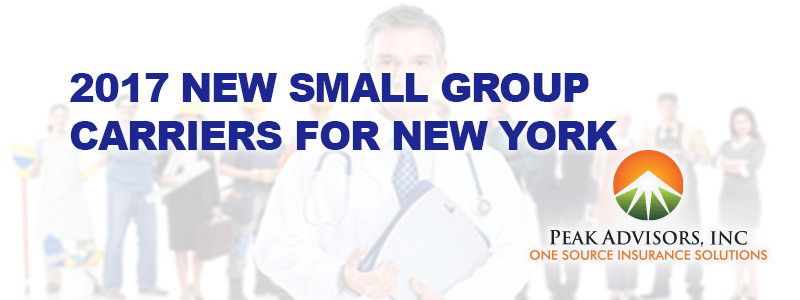 2017 New Small Group Health Carriers NY