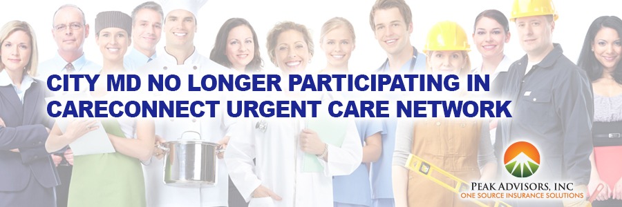 City MD No Longer Participating In CareConnect Urgent Care Network