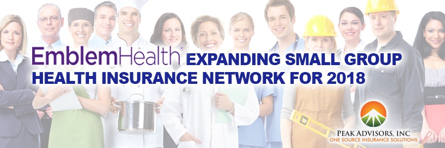 Emblem Health Expanding 2018 Small Group Health Insurance Network